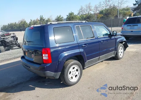 2014 Jeep Patriot Sport из США, поврежденный, VIN 1C4NJPBA6ED779423